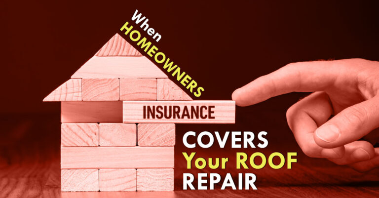 When Homeowners Insurance Covers Your Roof Repair